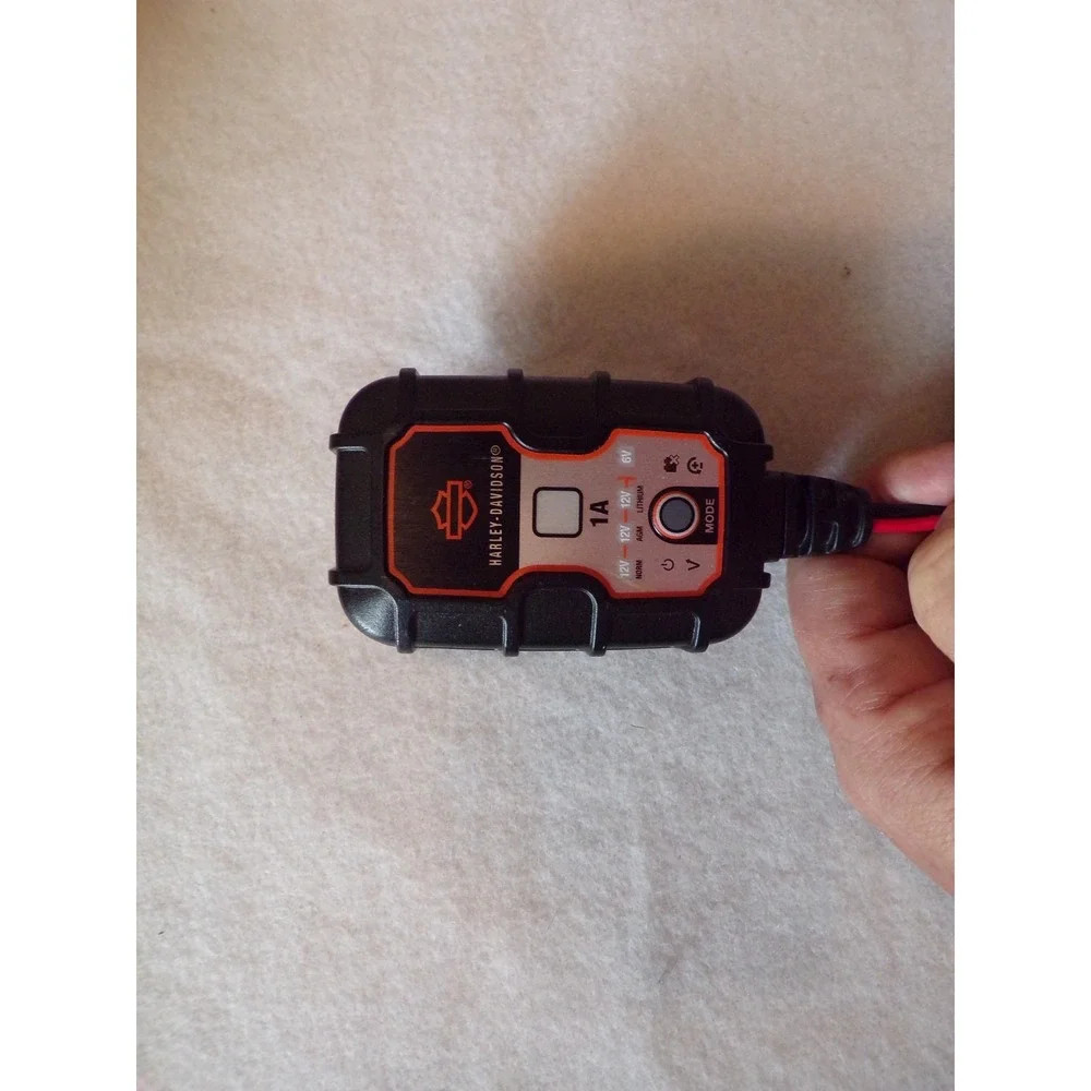 HARLEY-DAVIDSON BATTERY TENDER AND STAR BIT SOCKETS AND OIL FILTER WRENCH